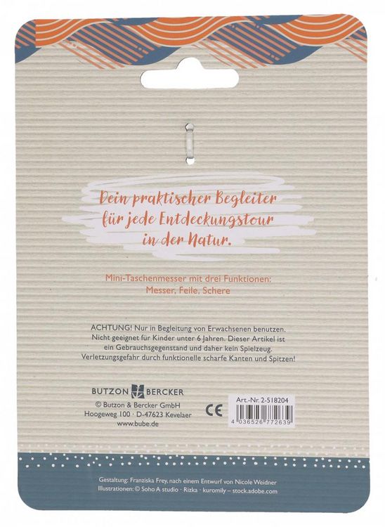 Produktbild: Mini-Taschenmesser - Entdecke Gottes bunte Welt