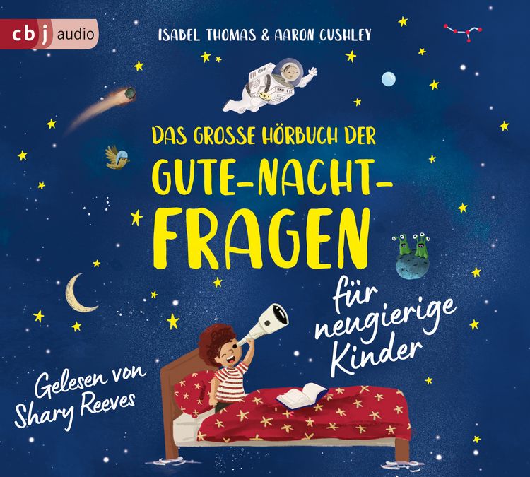 Produktbild: Das gro&szlig;e H&ouml;rbuch der Gute-Nacht-Fragen f&uuml;r neugierige Kinder