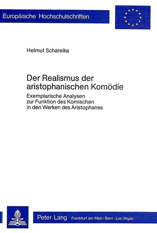 Produktbild: Der Realismus der aristophanischen Kom&ouml;die