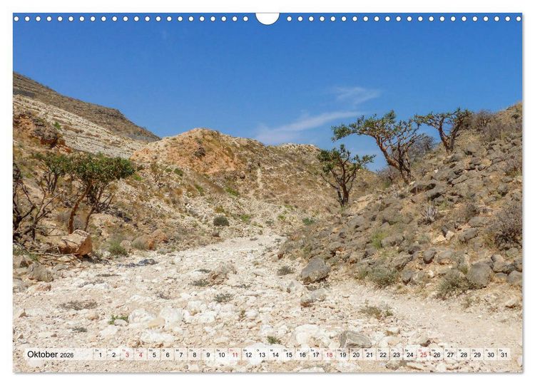 Produktbild: Oman - Zauberhafte Landschaften (Wandkalender 2026 DIN A3 quer), CALVENDO Monatskalender