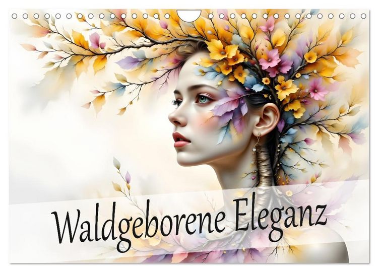 Produktbild: Waldgeborene Eleganz (Wandkalender 2026 DIN A4 quer), CALVENDO Monatskalender