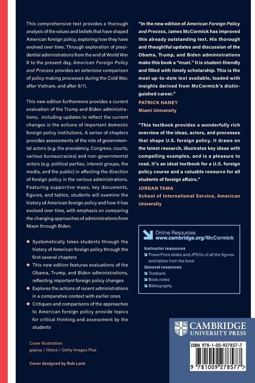 Produktbild: American Foreign Policy and Process
