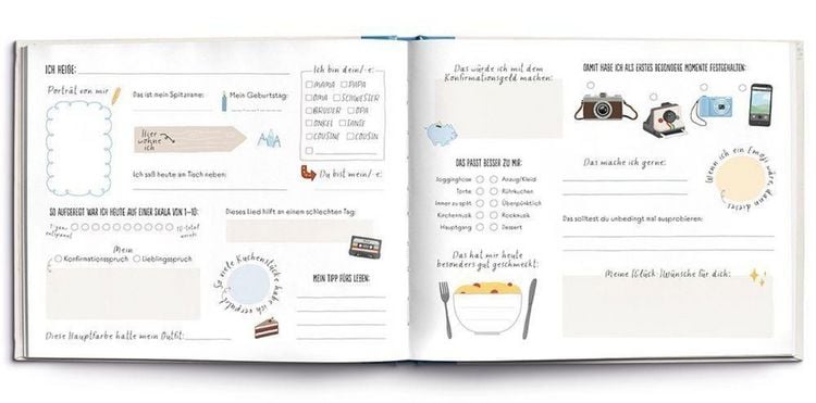 Produktbild: Meine Konfirmation in einem Buch
