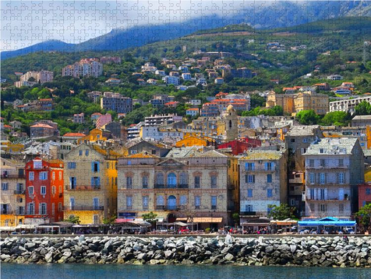 Produktbild: CALVENDO Puzzle Bastia 1000 Teile Lege-Gr&ouml;&szlig;e 64 x 48 cm Foto-Puzzle Bild von Claudia Schimmack