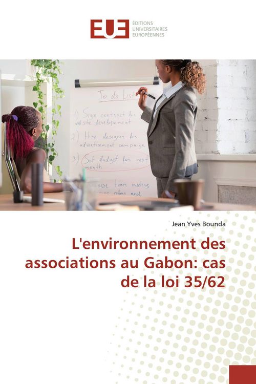 Produktbild: L'environnement des associations au Gabon: cas de la loi 35/62