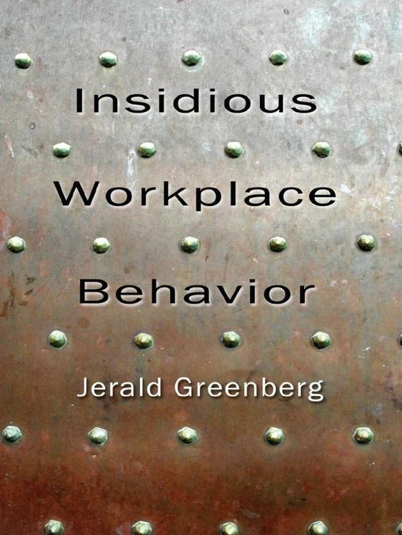 Produktbild: Insidious Workplace Behavior