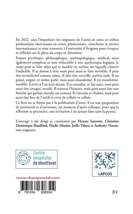 Produktbild: Corps et prison murs et de corps