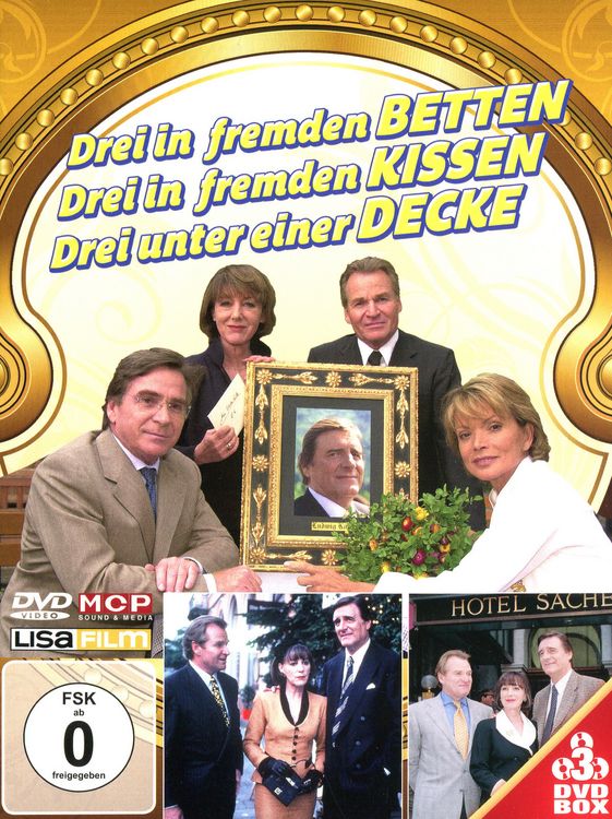 Produktbild: Drei in fremden Betten / Drei in fremden Kissen / Drei unter einer Decke [3 DVDs]