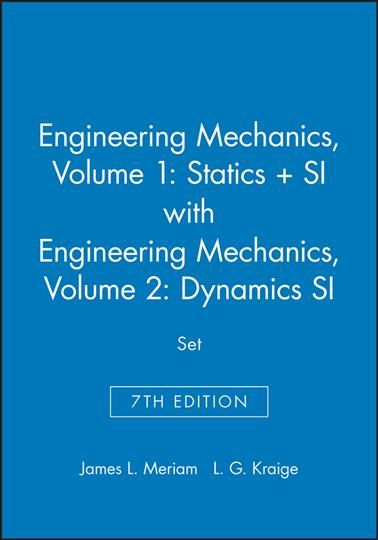 Produktbild: Meriam, J: Engineering Mechanics