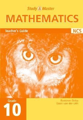 Produktbild: Study and Master Mathematics Grade 10 Teacher's Book
