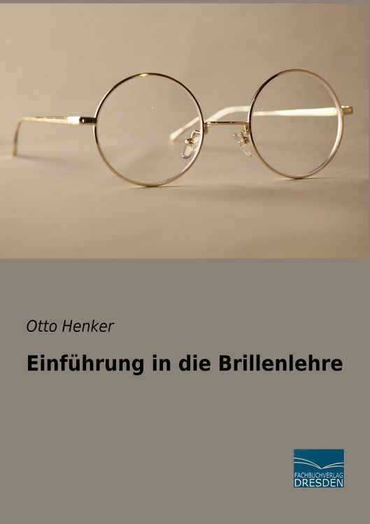 Produktbild: Einf&uuml;hrung in die Brillenlehre