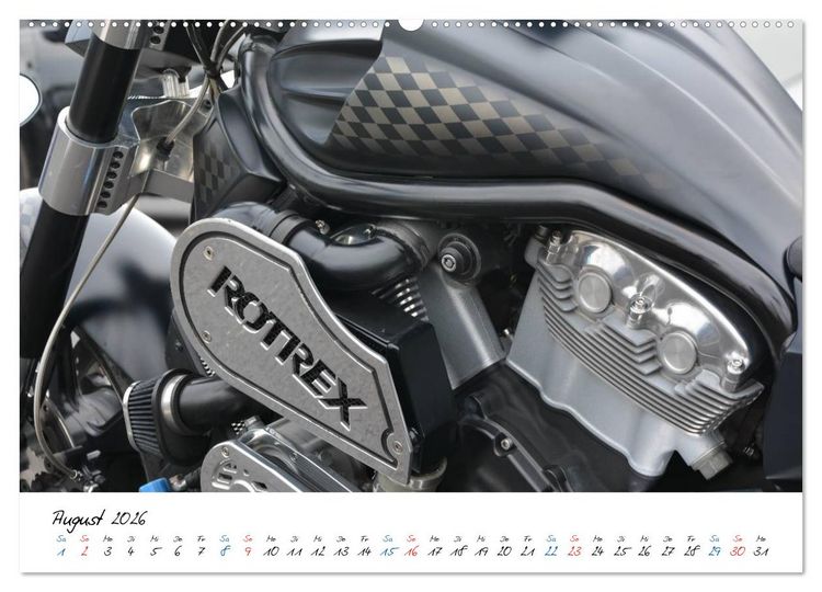 Produktbild: Harley Davidson - Details einer Legende (Wandkalender 2026 DIN A2 quer), CALVENDO Monatskalender
