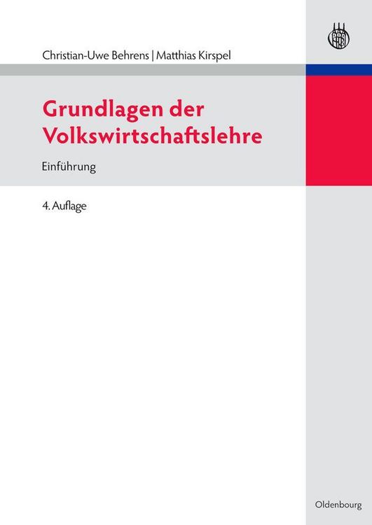 Produktbild: Grundlagen der Volkswirtschaftslehre