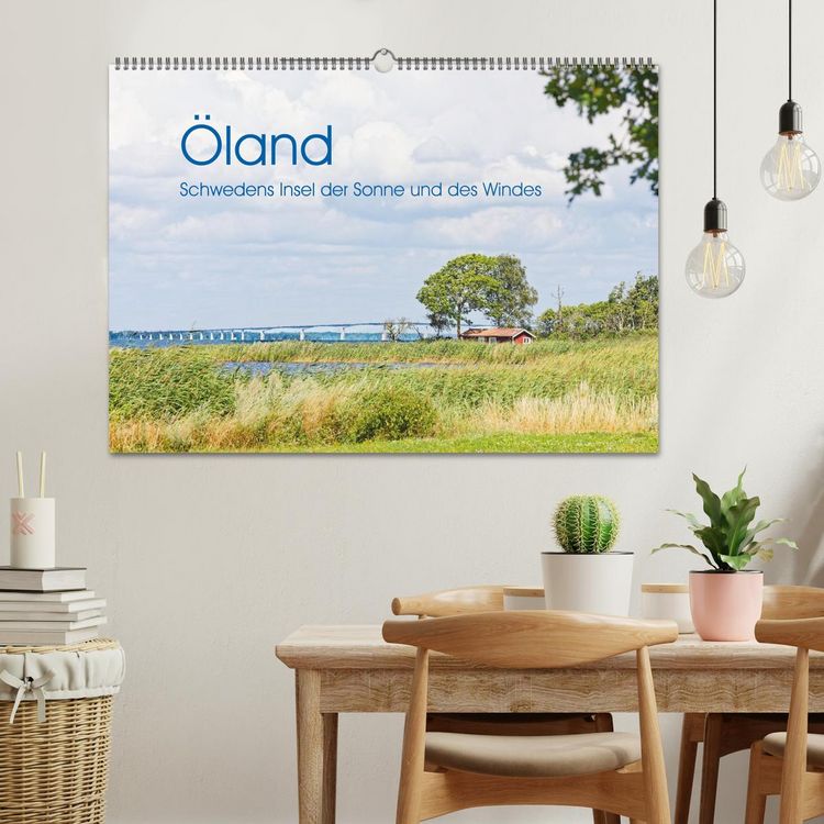 Produktbild: &Ouml;land - Schwedens Insel der Sonne und des Windes (Wandkalender 2026 DIN A2 quer), CALVENDO Monatskalender