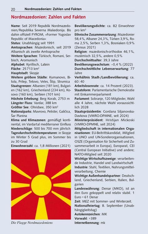 Produktbild: TRESCHER Reisef&uuml;hrer Nordmazedonien