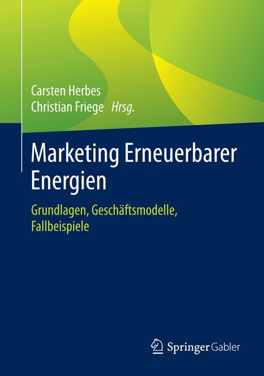 Produktbild: Marketing Erneuerbarer Energien