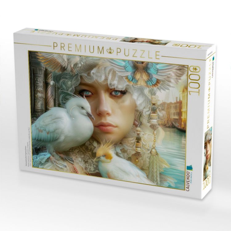 Produktbild: CALVENDO Puzzle Venezianische Impressionen | 1000 Teile Lege-Gr&ouml;&szlig;e 64x48cm Foto-Puzzle f&uuml;r gl&uuml;ckliche Stunden
