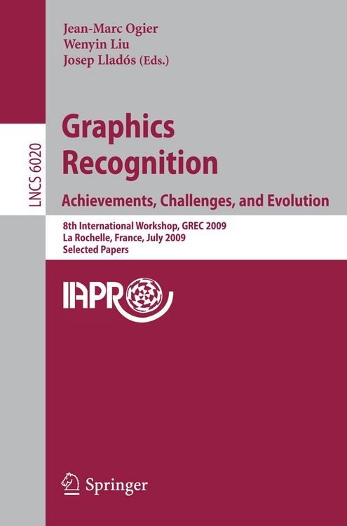 Produktbild: Graphics Recognition: Achievements, Challenges, and Evolution