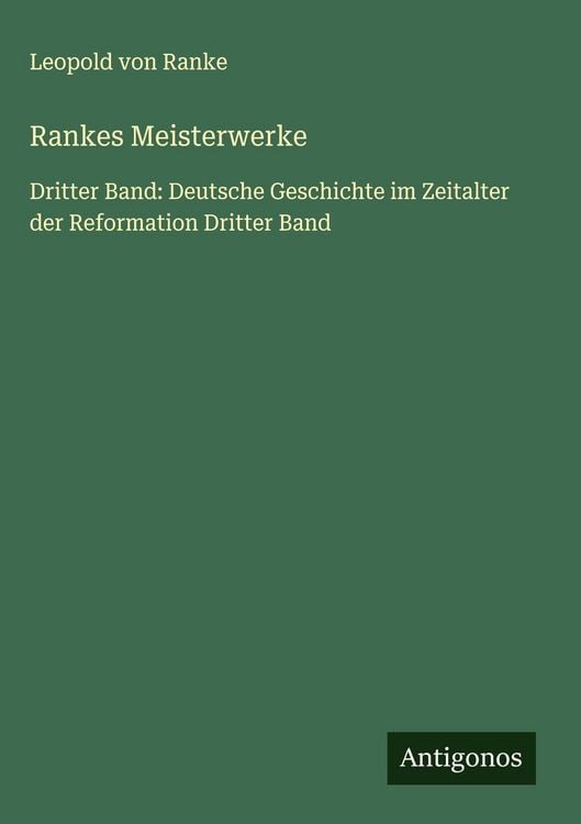 Produktbild: Rankes Meisterwerke