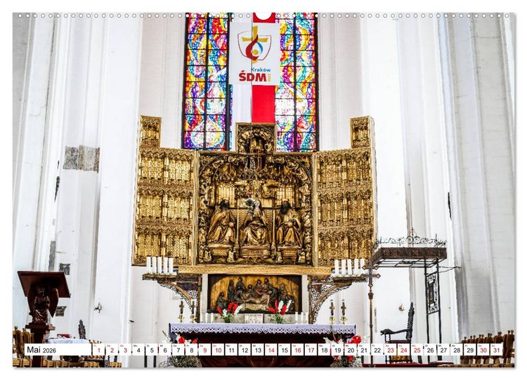 Produktbild: Danzig - Gdansk (Wandkalender 2026 DIN A2 quer), CALVENDO Monatskalender