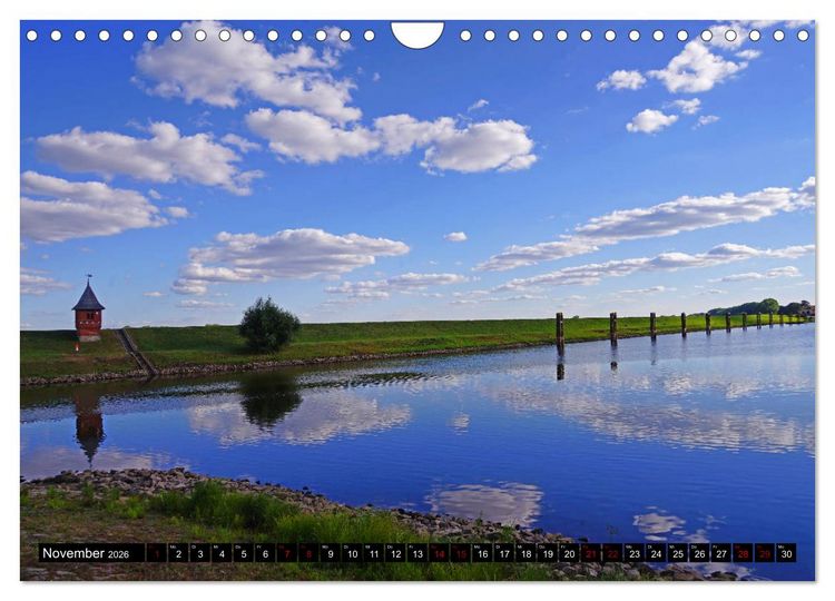 Produktbild: Havelberg bis Tangerm&uuml;nde (Wandkalender 2026 DIN A4 quer), CALVENDO Monatskalender