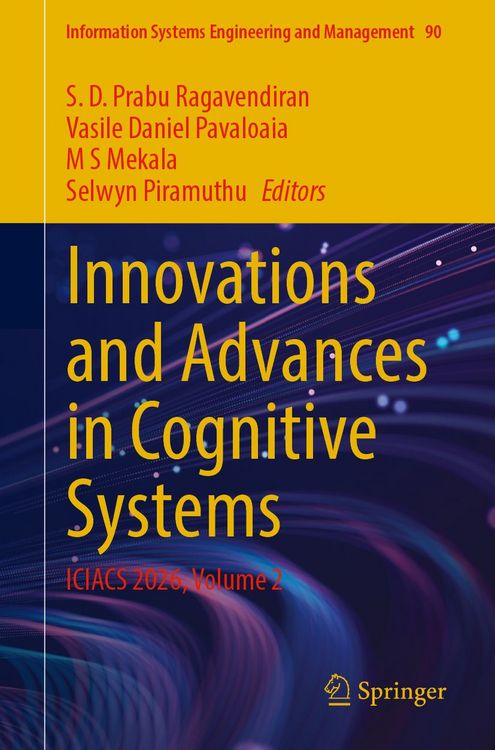 Produktbild: Innovations and Advances in Cognitive Systems