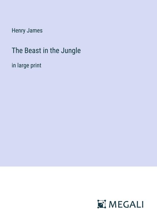 Produktbild: The Beast in the Jungle