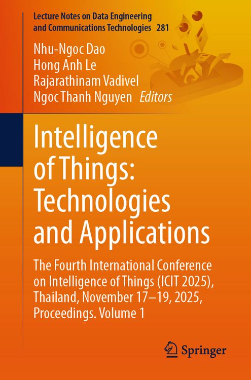 Produktbild: Intelligence of Things: Technologies and Applications