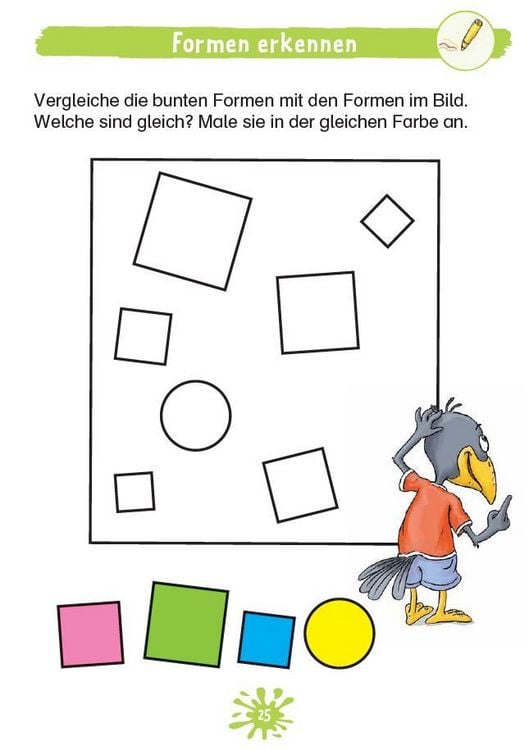 Produktbild: Mein superdicker Kindergartenblock mit Rabe Linus