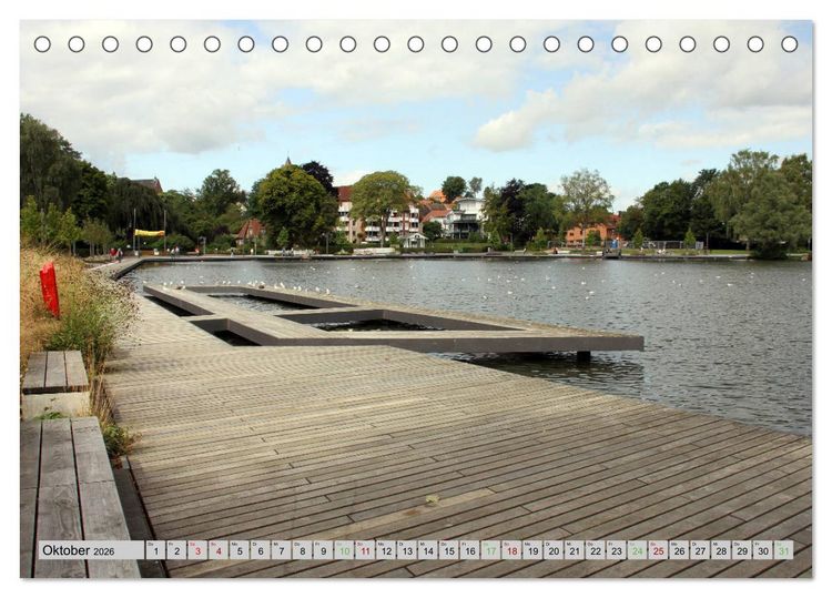 Produktbild: Ein Sommertag in Eutin (Tischkalender 2026 DIN A5 quer), CALVENDO Monatskalender