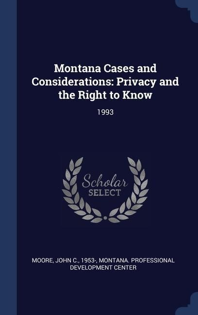 Produktbild: Montana Cases & Considerations