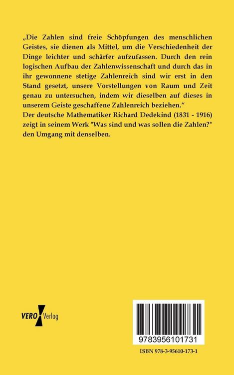 Produktbild: Was sind und was sollen die Zahlen?