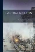 Produktbild: General Bulletin; June 1931