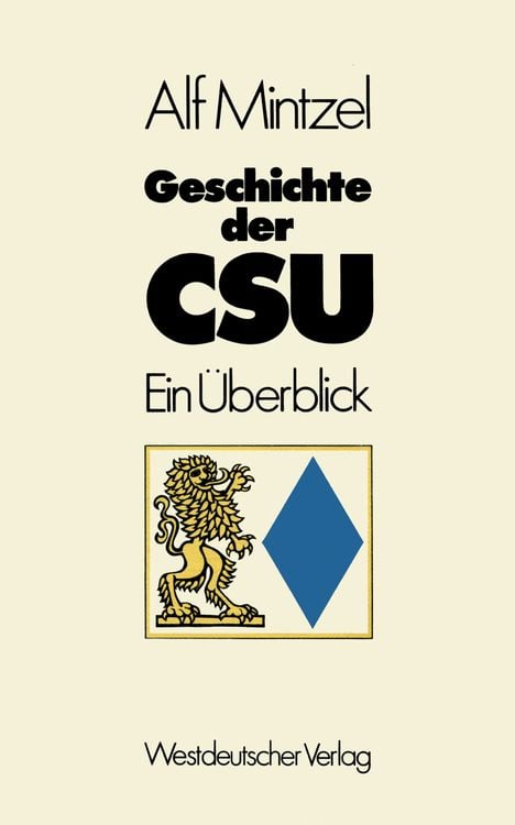 Produktbild: Geschichte der CSU