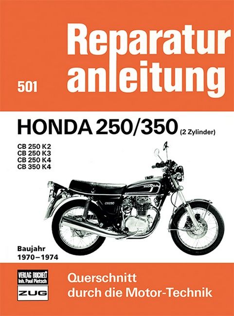 Produktbild: Honda 250/350 (2 Zylinder) Baujahr 1970-1974