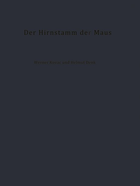 Produktbild: Der Hirnstamm der Maus