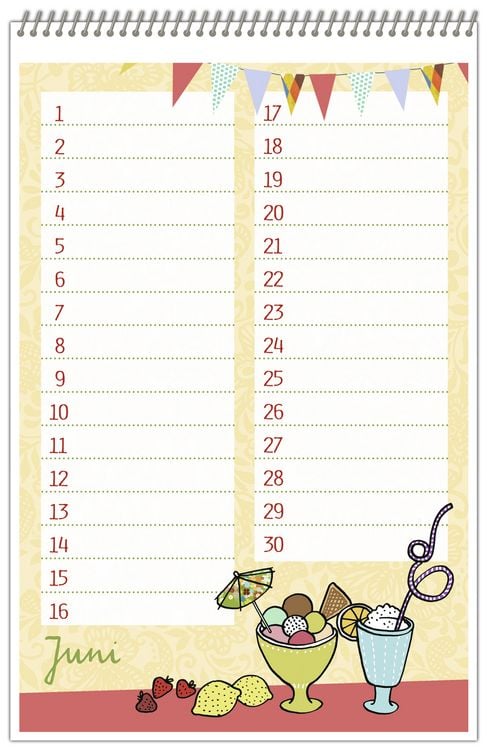 Produktbild: vergissmeinnicht-Geburtstagskalender