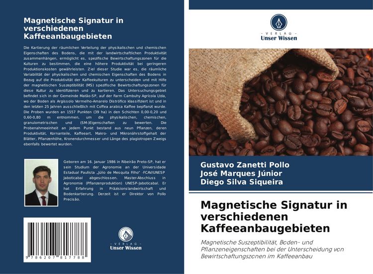 Produktbild: Magnetische Signatur in verschiedenen Kaffeeanbaugebieten
