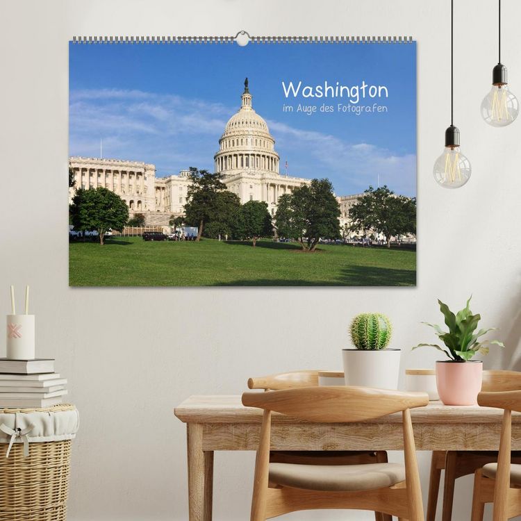 Produktbild: Washington im Auge des Fotografen (Wandkalender 2026 DIN A2 quer), CALVENDO Monatskalender