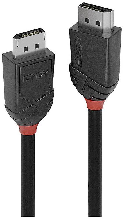 Produktbild: LINDY Anschlusskabel DisplayPort Stecker, DisplayPort Stecker 1.5 m Schwarz 36494 DisplayPort-Kabel