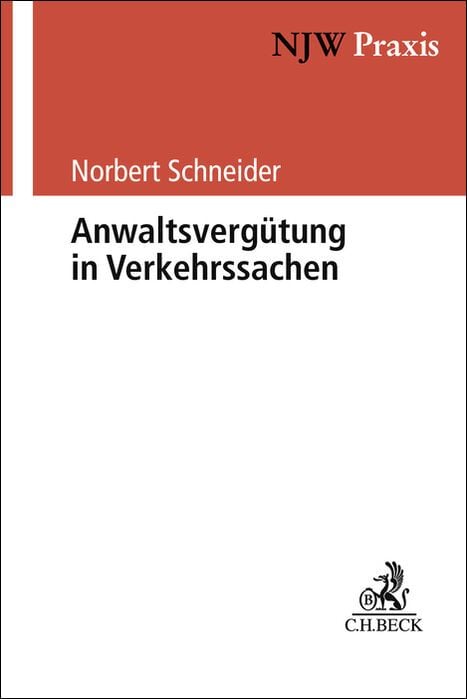 Produktbild: NJW-Praxis / Anwaltsvergütung in Verkehrssachen