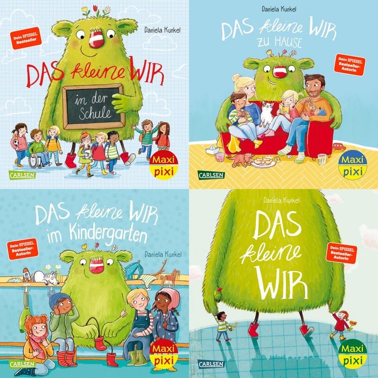 Produktbild: Maxi-Pixi-4er-Set 114: Gemeinsam stark mit dem kleinen WIR (4x1 Exemplar)