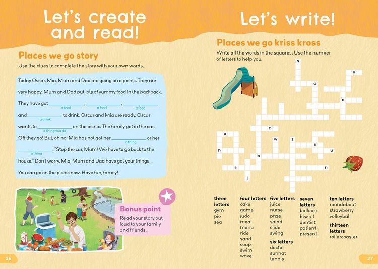 Produktbild: 1000 ENG WORDS AB PLACES PB