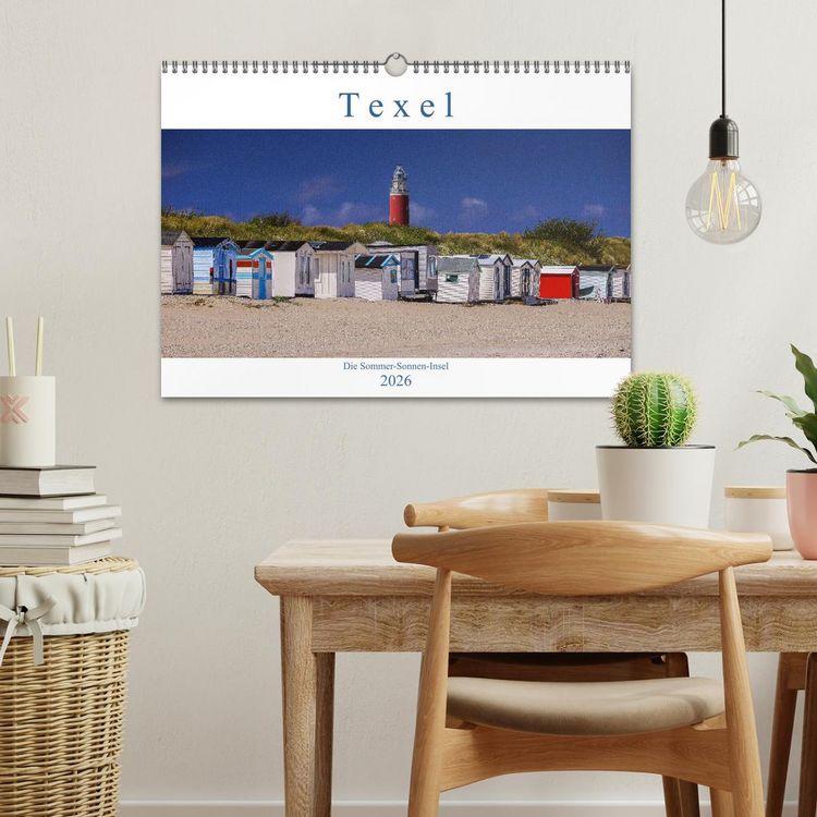 Produktbild: Texel - Die Sommer-Sonnen-Insel (Wandkalender 2026 DIN A3 quer), CALVENDO Monatskalender