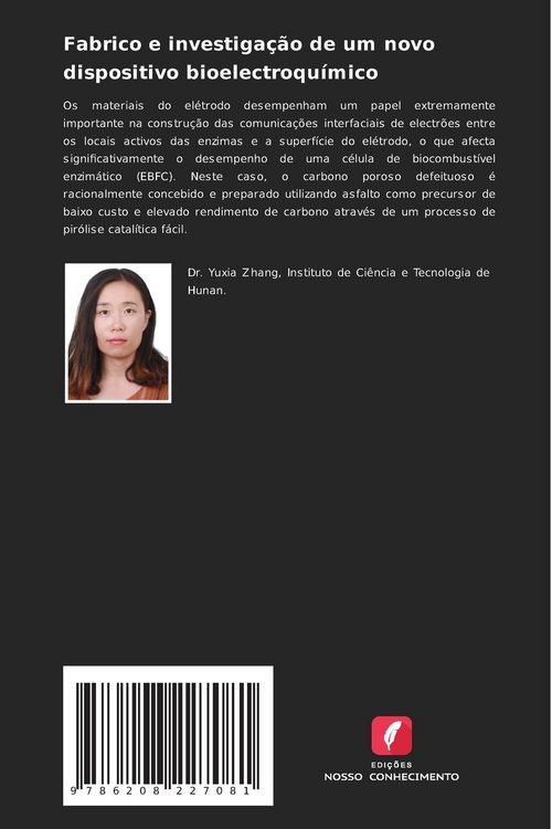 Produktbild: Fabrico e investiga&ccedil;&atilde;o de um novo dispositivo bioelectroqu&iacute;mico