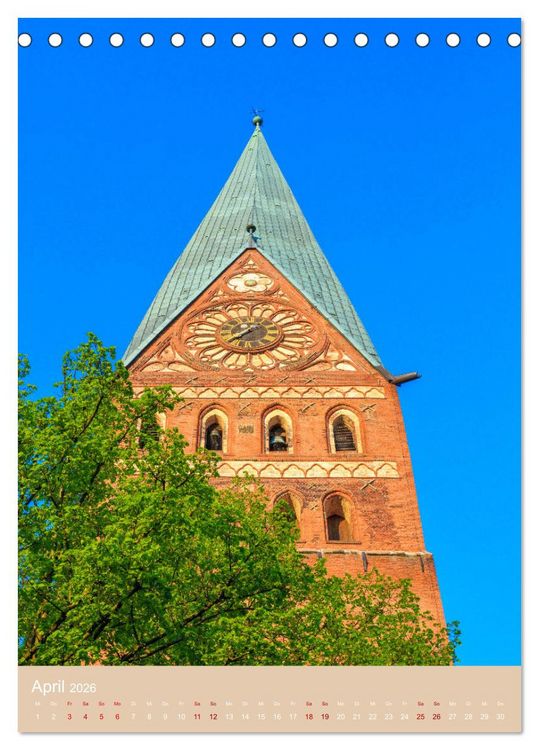 Produktbild: Sch&ouml;nes L&uuml;neburg (Tischkalender 2026 DIN A5 hoch), CALVENDO Monatskalender
