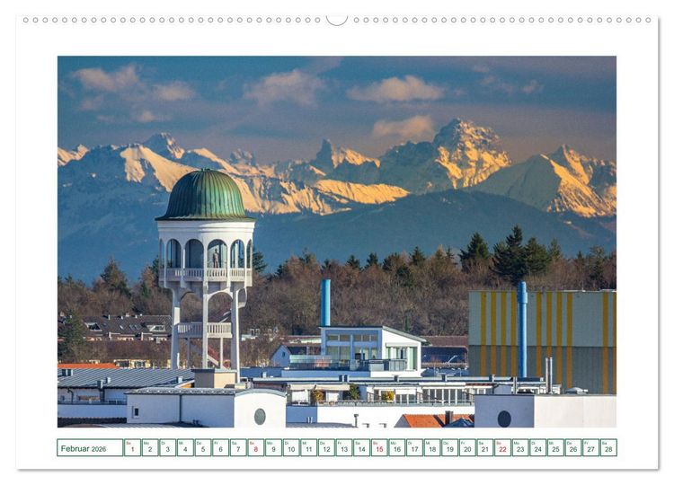 Produktbild: Singen - Hegaus Metropole (hochwertiger Premium Wandkalender 2026 DIN A2 quer), Kunstdruck in Hochglanz