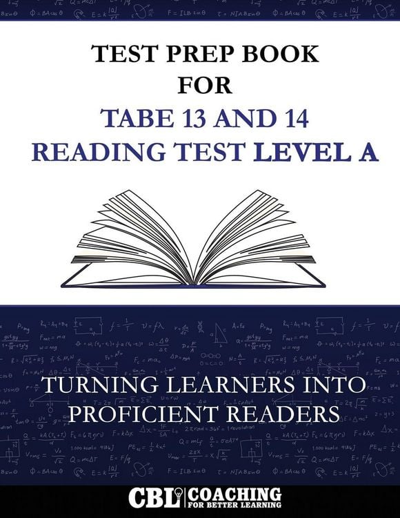 Produktbild: Test Prep Book for TABE 13 and 14 Reading Test Level A