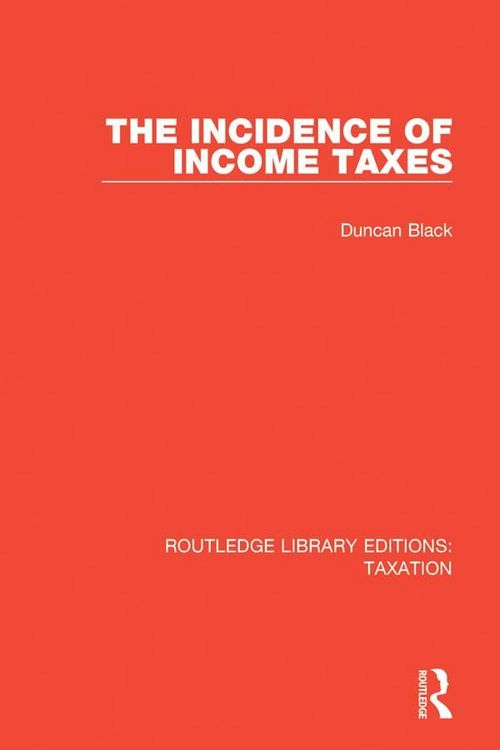 Produktbild: The Incidence of Income Taxes