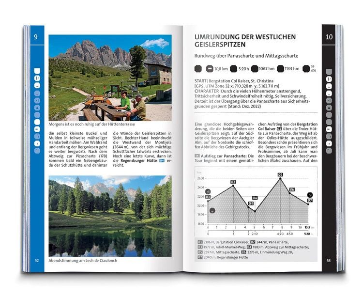 Produktbild: KOMPASS Wanderführer Grödental, Villnößtal, Seiser Alm, Herausragende Dolomiten, 55 Touren mit Extra-Tourenkarte